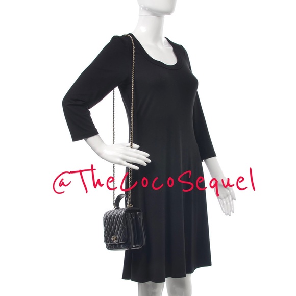 SOLD. CHANEL Mini Citizen Chic Top Handle Flap Bag - Picture 3 of 14